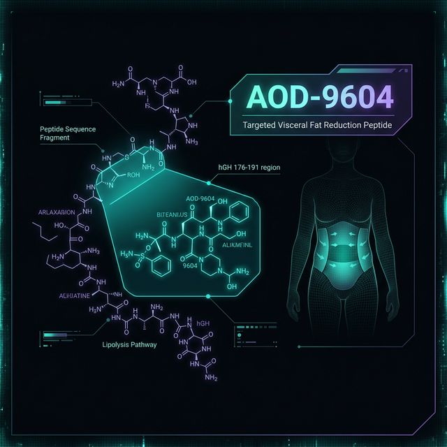AOD-9604 Dosage Guide: Fat Loss Mechanism, Reconstitution & Calculator AOD-9604 Dosage Guide: Fat Loss Mechanism, Reconstitution & Calculator