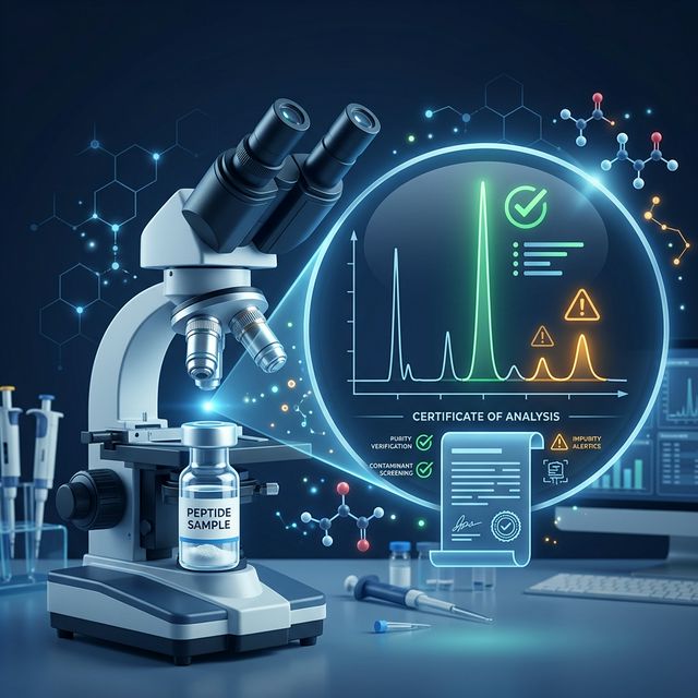Peptide Contamination Testing: Heavy Metals, Endotoxins & How to Verify Your Source